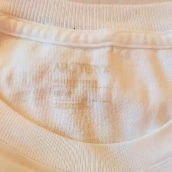 ARC'TERYX Kragg Cotton Bird Crew Long Sleeve Women's Tee Size Med. in White - Picture 7 of 7